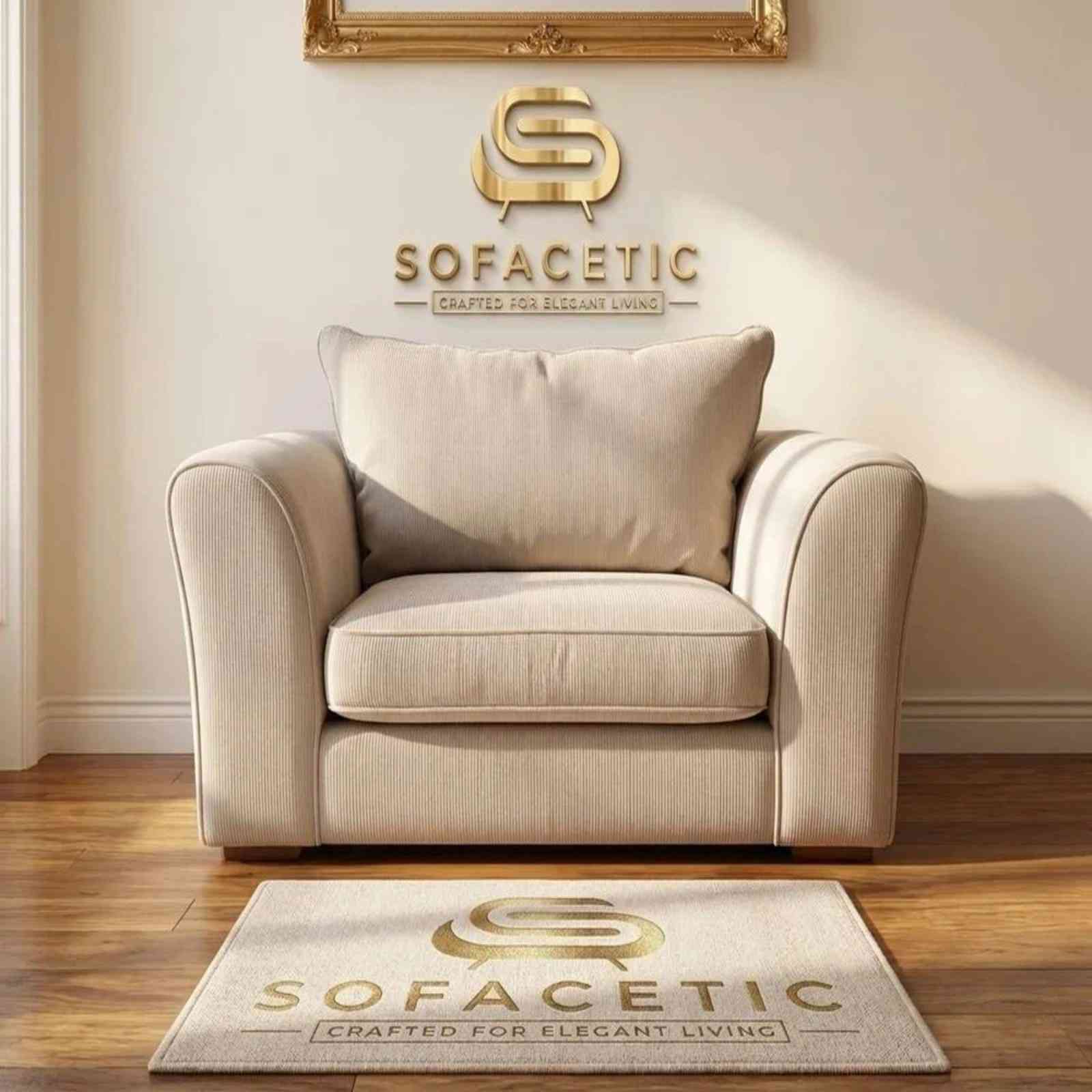 Rivo Chenille Fabric Sofa Set