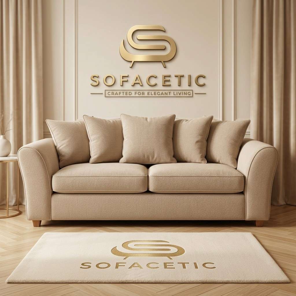 Rivo Chenille Fabric Sofa Set
