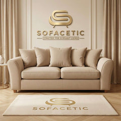 Rivo Chenille Fabric Sofa Set