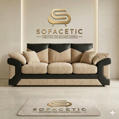 Dino Chenille Modern Sofa Set
