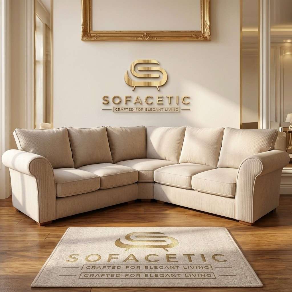 Rivo Chenille Fabric Sofa Set