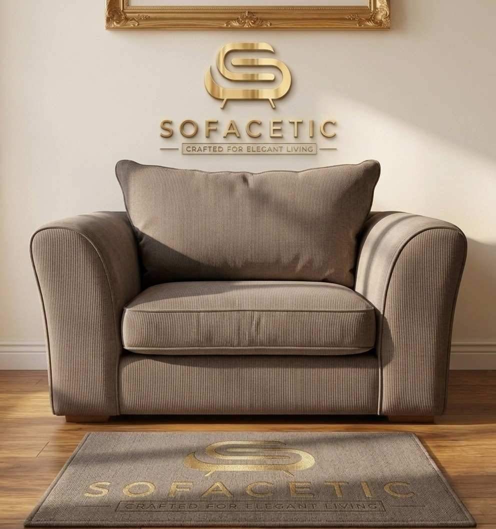 Rivo Chenille Fabric Sofa Set