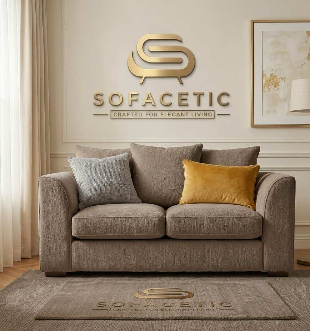 Rivo Chenille Fabric Sofa Set