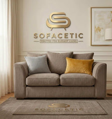 Rivo Chenille Fabric Sofa Set