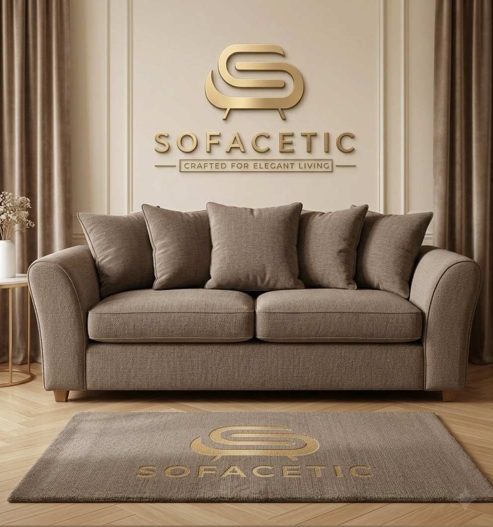 Rivo Chenille Fabric Sofa Set