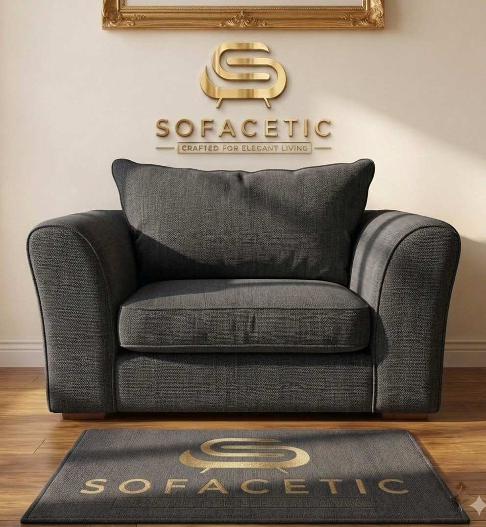 Rivo Chenille Fabric Sofa Set