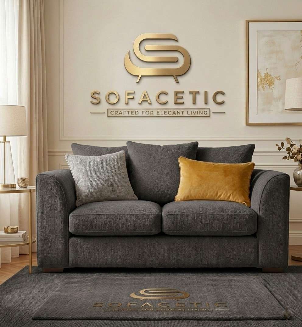 Rivo Chenille Fabric Sofa Set