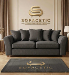 Rivo Chenille Fabric Sofa Set