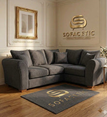 Rivo Chenille Fabric Sofa Set