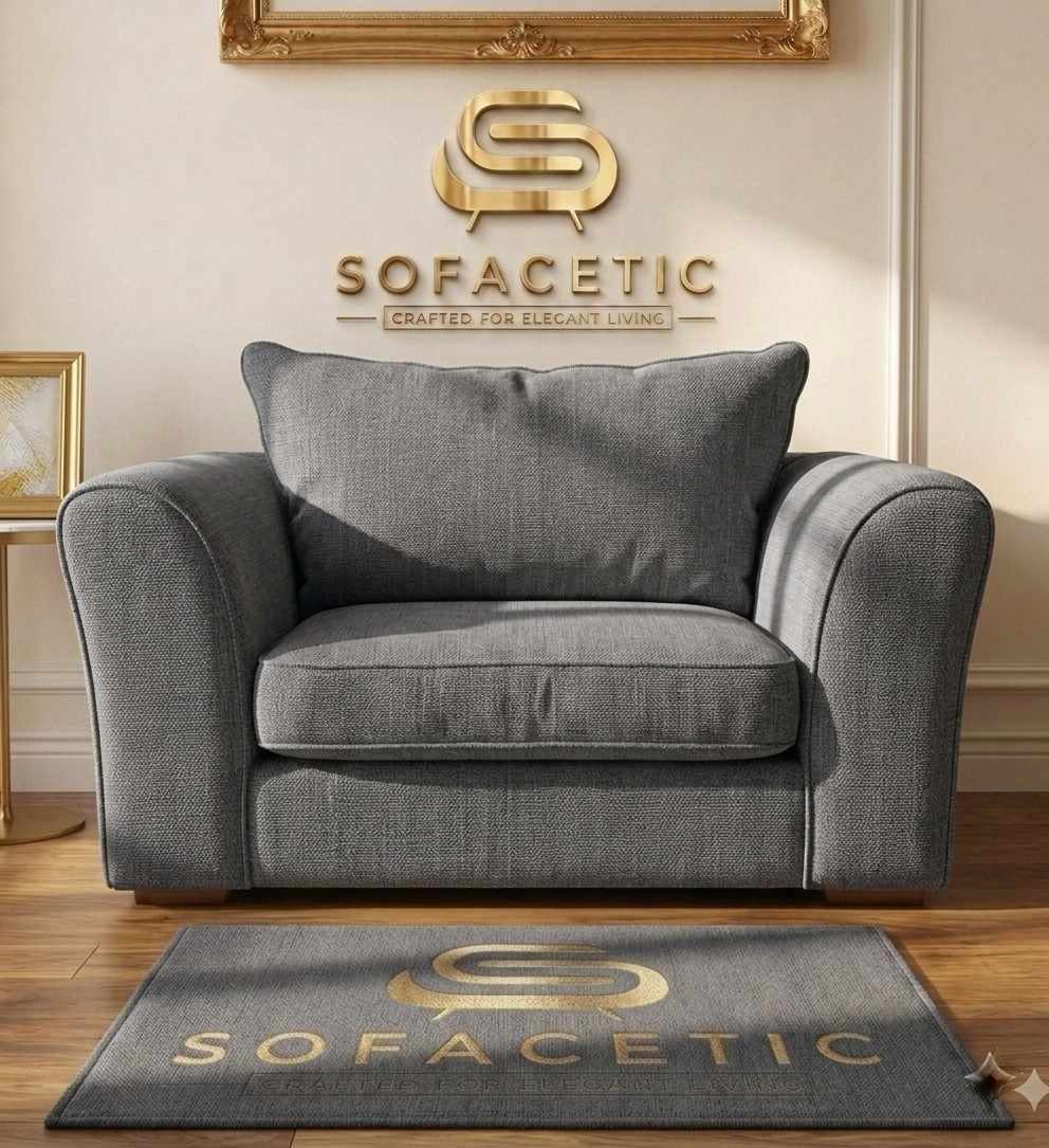 Rivo Chenille Fabric Sofa Set