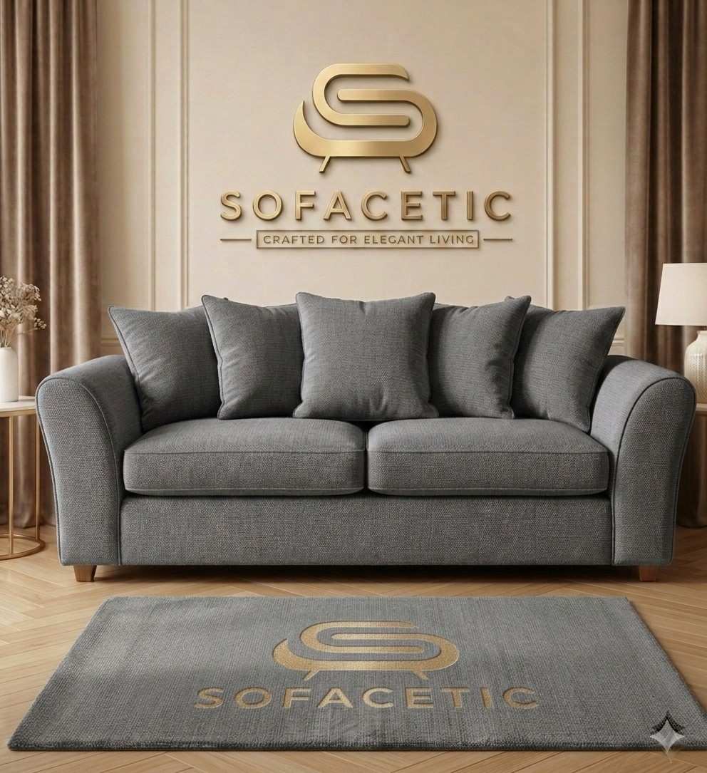 Rivo Chenille Fabric Sofa Set