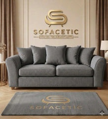 Rivo Chenille Fabric Sofa Set