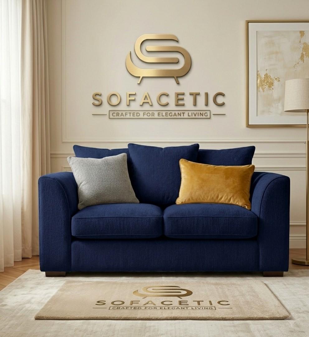 Rivo Chenille Fabric Sofa Set