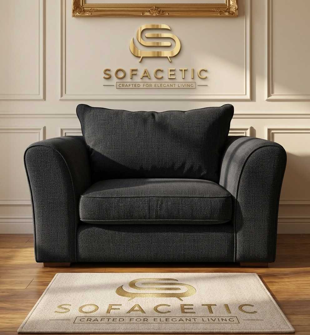 Rivo Chenille Fabric Sofa Set