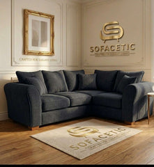 Rivo Chenille Fabric Sofa Set