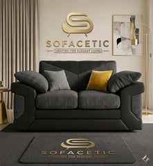 Dino Chenille Modern Sofa Set