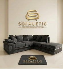 Dino Chenille Modern Sofa Set