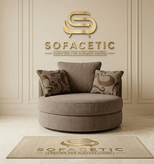 Dino Chenille Modern Sofa Set
