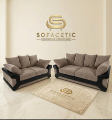 Dino Chenille Modern Sofa Set