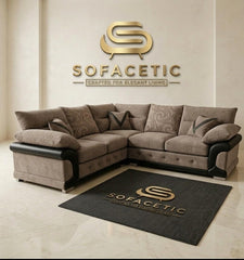 Dino Chenille Modern Sofa Set