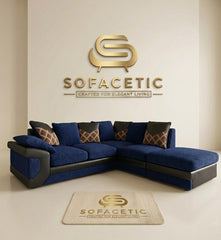 Dino Chenille Modern Sofa Set