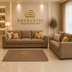 Rivo Jumbo Cord Fabric Sofa Set