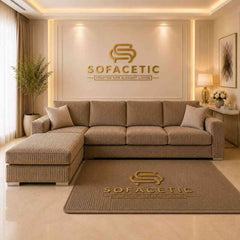 Rivo Jumbo Cord Fabric Sofa Set
