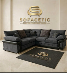 Dino Chenille Modern Sofa Set