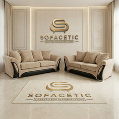 Shanon Chenile Fabric Stylish Sofa Set