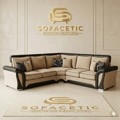 Shanon Chenile Fabric Stylish Sofa Set