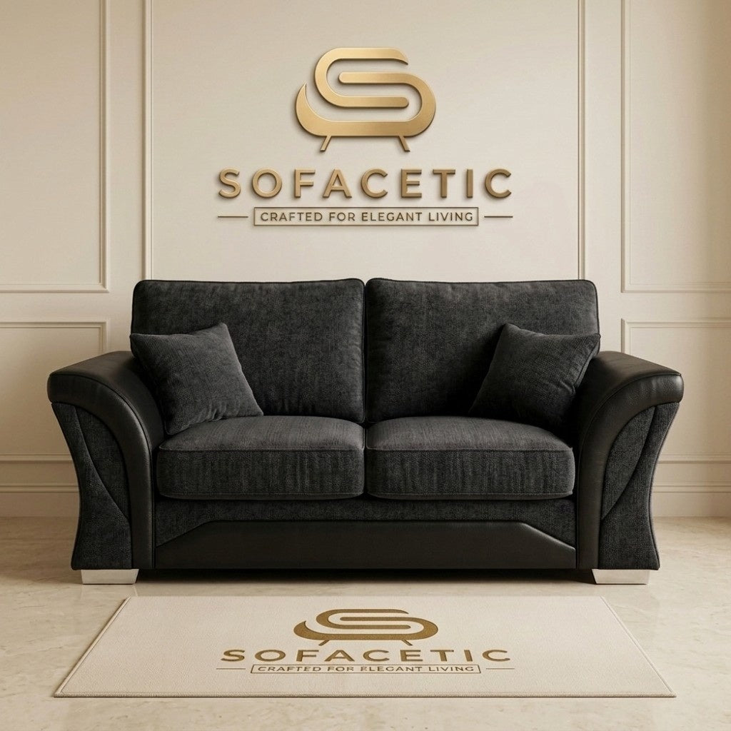 Shanon Chenile Fabric Stylish Sofa Set