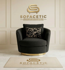 Shanon Chenile Fabric Stylish Sofa Set