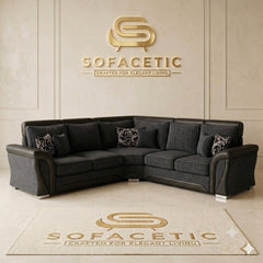 Shanon Chenile Fabric Stylish Sofa Set