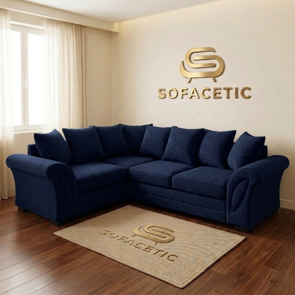 Shanon Chenile Fabric Stylish Sofa Set