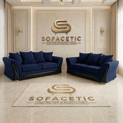 Shanon Chenile Fabric Stylish Sofa Set