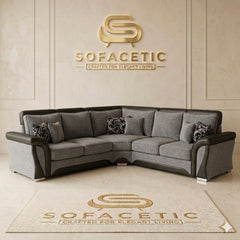 Shanon Chenile Fabric Stylish Sofa Set
