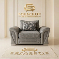 Shanon Chenile Fabric Stylish Sofa Set