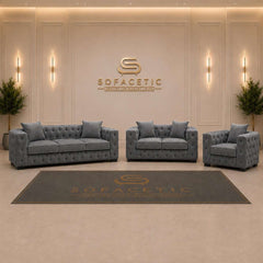 Ashton Plush velvet Luxury Sofa Set