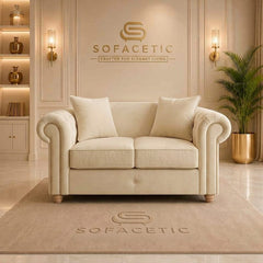 Olympia Ashwin Plush velvet Sofa Set