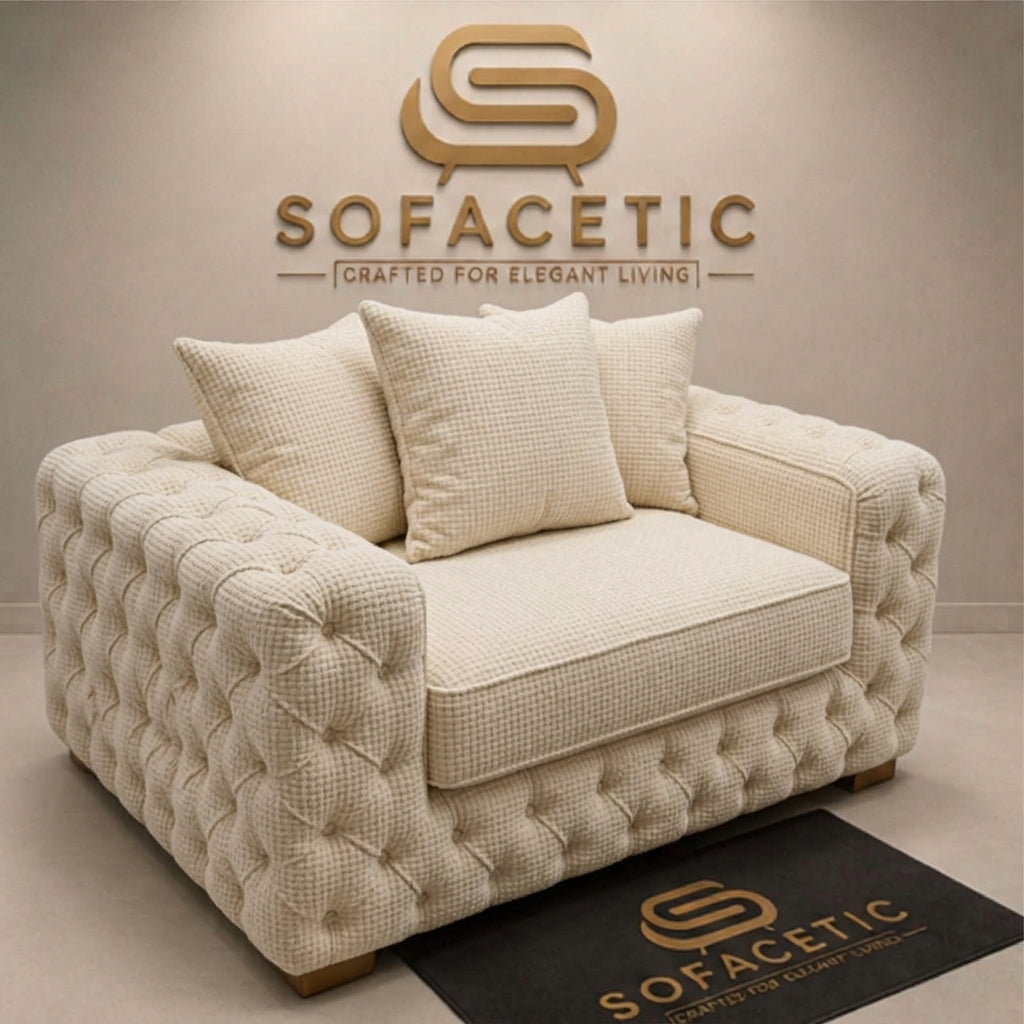 Ashton Chenille Luxury Sofa Set