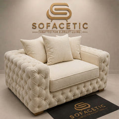 Ashton Chenille Luxury Sofa Set