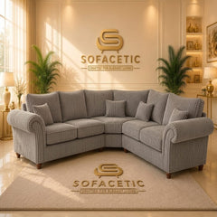 Nicole Jumbo Cord  Luxury Sofa Set