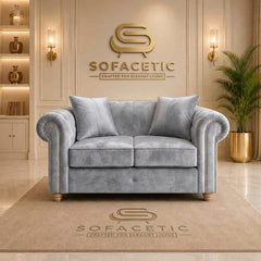 Olympia Ashwin Plush velvet Sofa Set