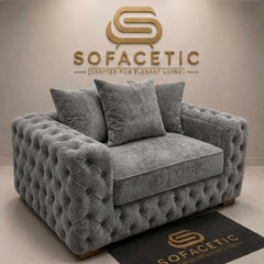 Ashton Chenille Luxury Sofa Set