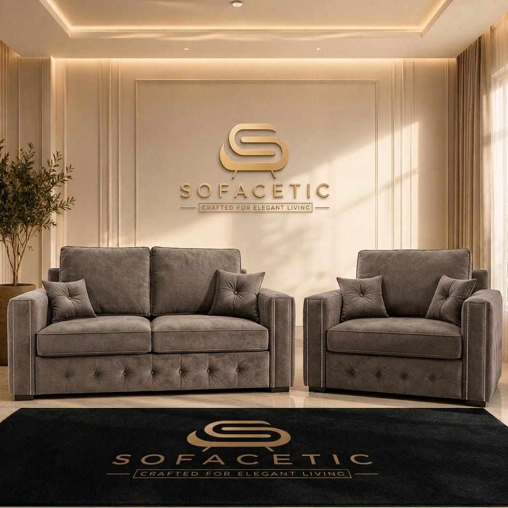 Ruby Alaska Naples Sofa Set