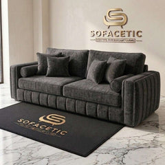 Lilly Chenille Fabric Luxury Sofa Set