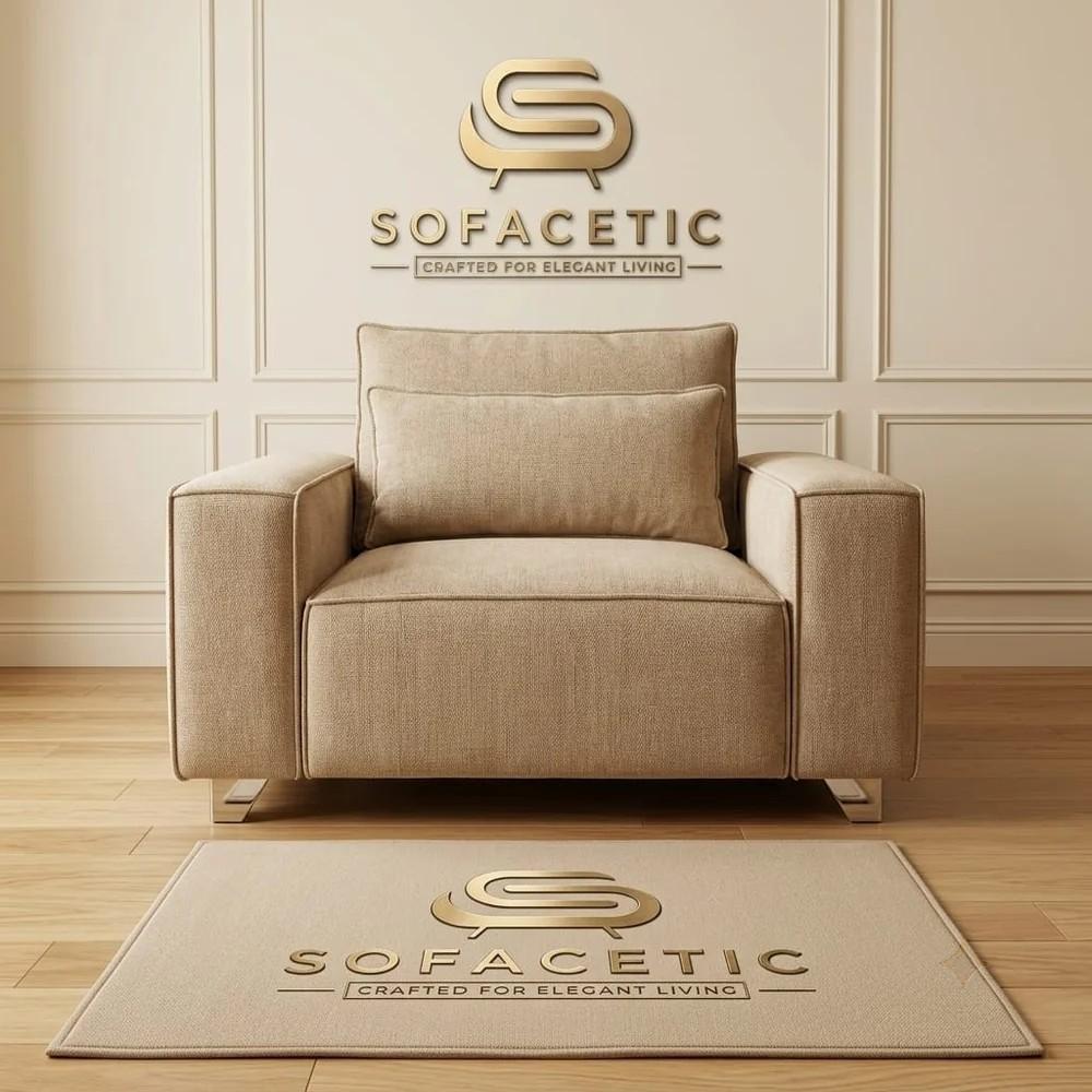 Sleefy Chenile  Comfort Sofa Set
