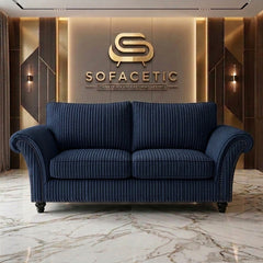Juxen Jumbo Cord Designer Sofa Set