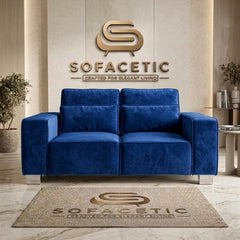 Salon Plush Velvet Sofa