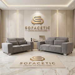 Sleefy Chenile  Comfort Sofa Set